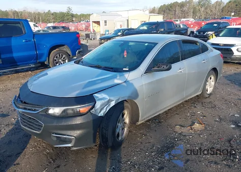 2017 Chevrolet Malibu Ls from USA, damaged, VIN 1G1ZB5ST9HF266513